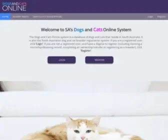 Dogsandcatsonline.com.au(Dogs and cats online) Screenshot