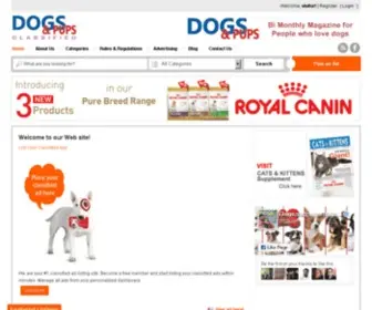 Dogsandpups.net(Dogs & Pups) Screenshot