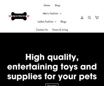 Dogsarefamilystore.com(Dogs Are Family Store) Screenshot