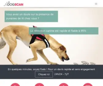 Dogscan.fr(Punaise de lit) Screenshot