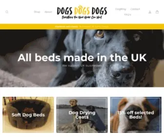 DogsDogsDogs.co.uk(Dog Beds & Toys) Screenshot