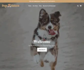 Dogsgalaxie.com(Dogsgalaxie) Screenshot