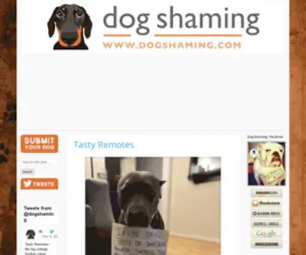 Dogshaming.com(Dog Shaming) Screenshot