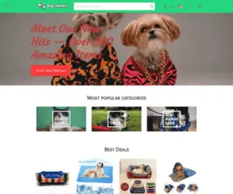 Dogsharness.com(Comfortable Dog Harnesses for Everyday Use) Screenshot