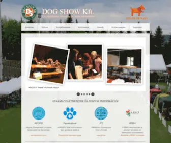 Dogshow.hu(DOG SHOW SYSTEM) Screenshot