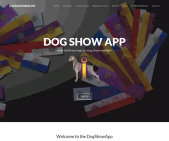 Dogshowapp.com(Dog Show App) Screenshot