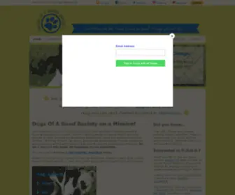 Dogsofagoodsociety.org(Dogs Of a Good Society) Screenshot