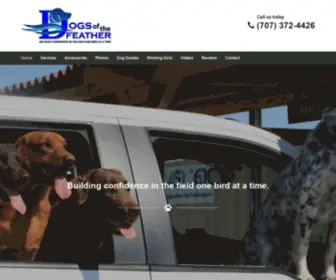 Dogsofthefeather.com(Dogs of the Feather) Screenshot