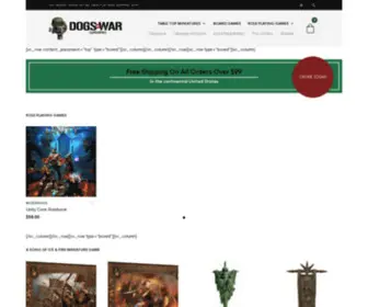 Dogsofwargaming.com(Dogsofwargaming) Screenshot