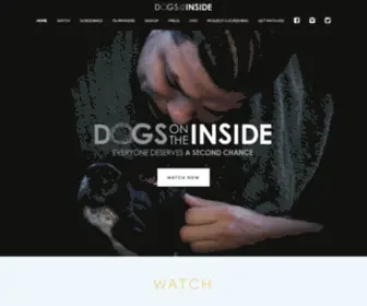 Dogsontheinside.com(Dogs On The Inside) Screenshot