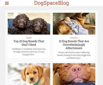 Dogspaceblog.com(Home) Screenshot