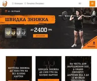 Dogsportclub.com.ua(DOG & Grand CrossFit) Screenshot