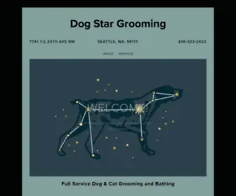Dogstargroomingseattle.com(Dog Star Grooming) Screenshot