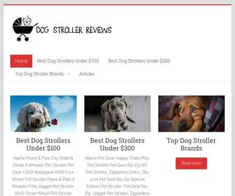 Dogstrollerreviews.com(Dog Stroller Reviews) Screenshot