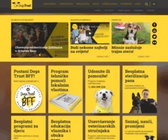 Dogstrust.ba(Dogs Trust BiH) Screenshot