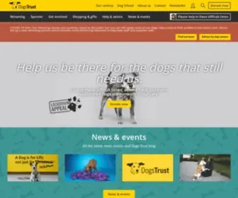 Dogstrust.org.uk(Dogs Trust) Screenshot