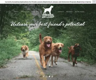 Dogsunleashedk9Training.com(The purpose of Dogs Unleashed K9 Training) Screenshot