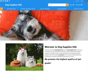 Dogsuppliesusa.com(Pet Goods and Accessories) Screenshot