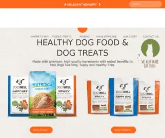 Dogswell.com(Premium Dog Treats) Screenshot