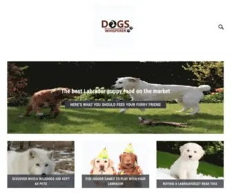 Dogswhisperer.com(Dogs Whisperer) Screenshot