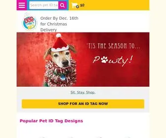 Dogtagart.com(Dog Tag Art) Screenshot