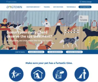 Dogtownpetspa.com(Dogtown Pet Spa) Screenshot