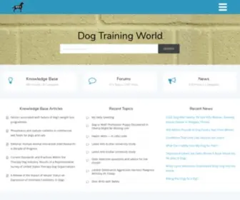 Dogtraining.world(Become a Member Today) Screenshot