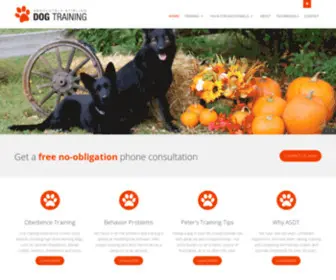 Dogtrainingalberta.com(Absolutely Stirling Dog Training) Screenshot