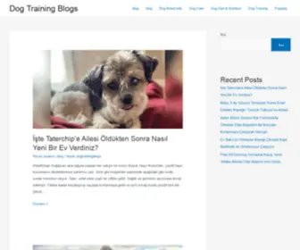 Dogtrainingblogs.com(Dog Training Blogs) Screenshot