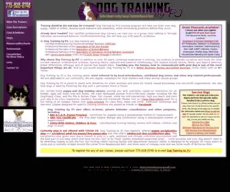 Dogtrainingbypj.com(Dog Training By PJ) Screenshot