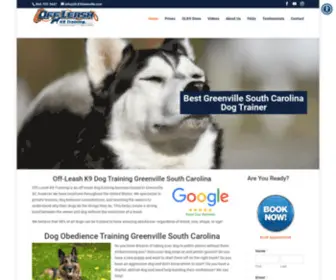 Dogtraininggreenville.com(Dogtraininggreenville) Screenshot