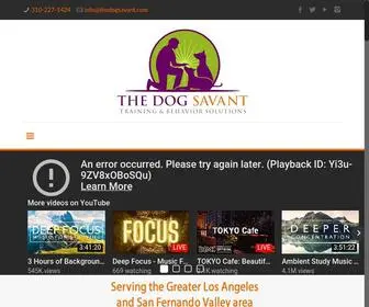 Dogtrainingla.com(Dog & Puppy Training Sherman Oaks) Screenshot