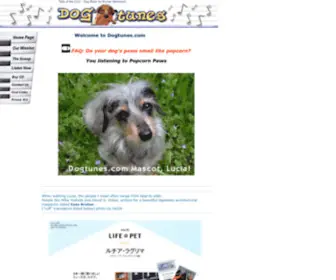 Dogtunes.com(Murray Weinstock's Dog Music) Screenshot