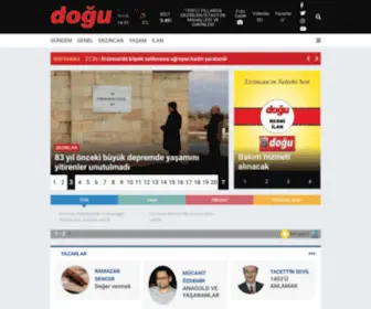 Dogugazetesi.com(Doğu) Screenshot