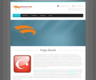 Dogusbayrak.com(BAYRAK FLAMA İMALATÇISI) Screenshot