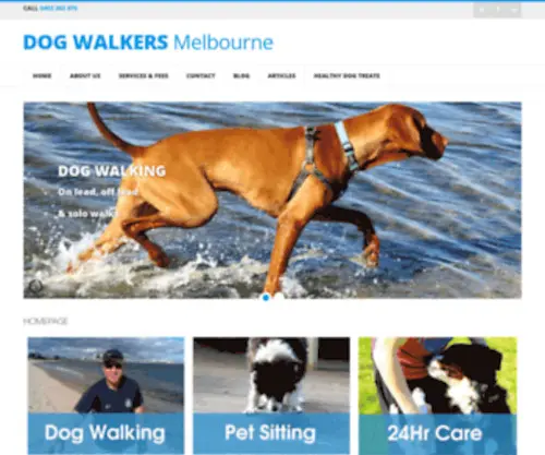 Dogwalkersmelbourne.com.au(Dogwalkersmelbourne) Screenshot