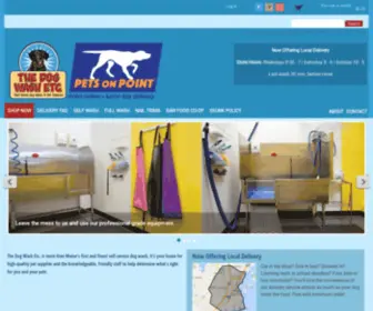 Dogwashetc.com(The Dog Wash Etc. @ Pets on Point) Screenshot