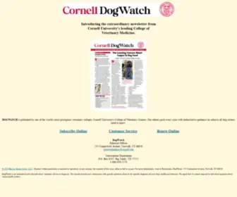 Dogwatchnewsletter.com(DogWatch) Screenshot