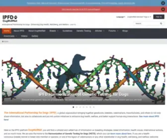 Dogwellnet.com(IPFD's platform) Screenshot