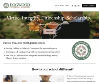 Dogwoodacademy.org(Dogwood Classical Academy) Screenshot