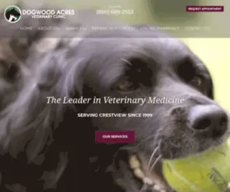 Dogwoodacresvet.com(Dogwood Acres Veterinary Clinic) Screenshot