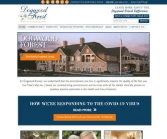 Dogwoodforest.com(Assisted Living In Atlanta) Screenshot