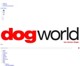 Dogworld.co.uk(Dog World Home) Screenshot