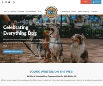 Dogwriters.org(Dog Writers Association of America) Screenshot