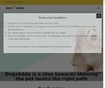 Dogzadda.com(Petshop) Screenshot