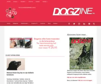Dogzine.nl(Home) Screenshot