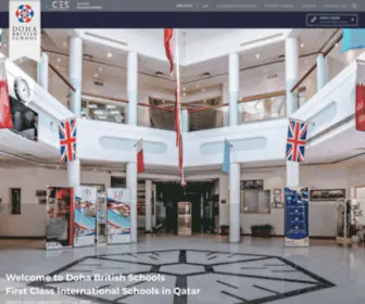 Dohabritishschool.net(Doha British School) Screenshot