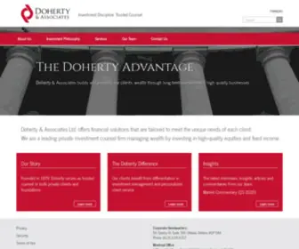 Doherty.ca(Doherty & Associates Ltd) Screenshot