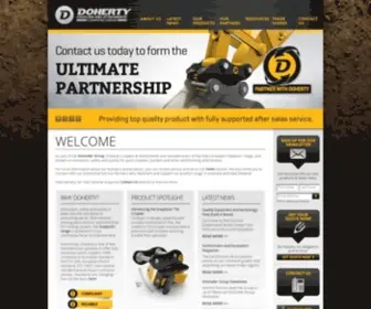 Dohertydirect.net(Doherty Engineered Attachments) Screenshot