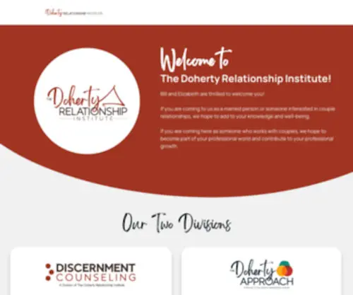 Dohertyrelationshipinstitute.com(Dohertyrelationshipinstitute) Screenshot